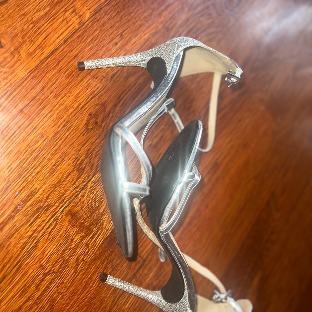 Elegant Silver Stilettos - image 1